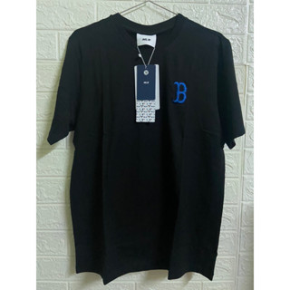 เสื้อยืดคอกลม mlb ลาย B ออริจินัล M