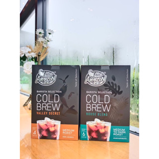 Amazon House Blend Cold Brew Coffee (กาแฟสกัดเย็น อเมซอน เฮ้าส์เบลนด์) 105 กรัม