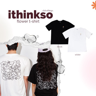 ꔛ pre-order ꔛithinkso flower t-shirt💘ซื้อก่อนผ่อนทีหลัง💘