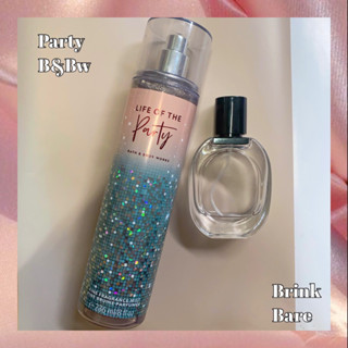 น้ำหอมกดแบ่งBathandbodyworks กลิ่นlife of the party Fragrance Mist น้ำหอมแท้100% หอมsexy