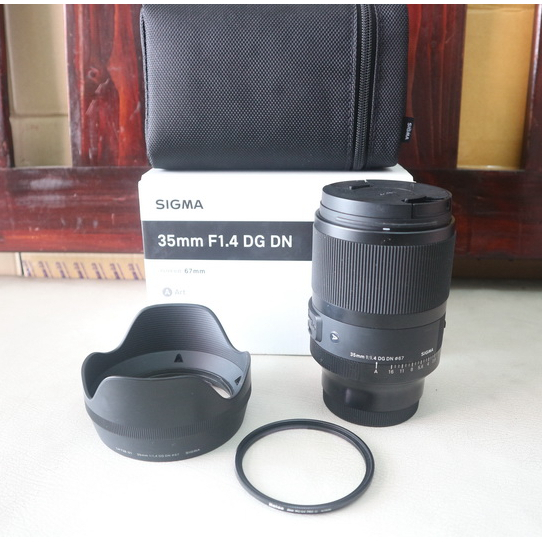 Sigma 35 mm F1.4 ART DG DN ประกันเหลือ สภาพนางฟ้า sony e mount lens