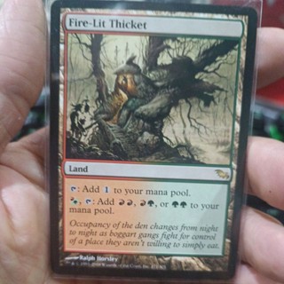 Fire Lit Thicket MTG Single Card