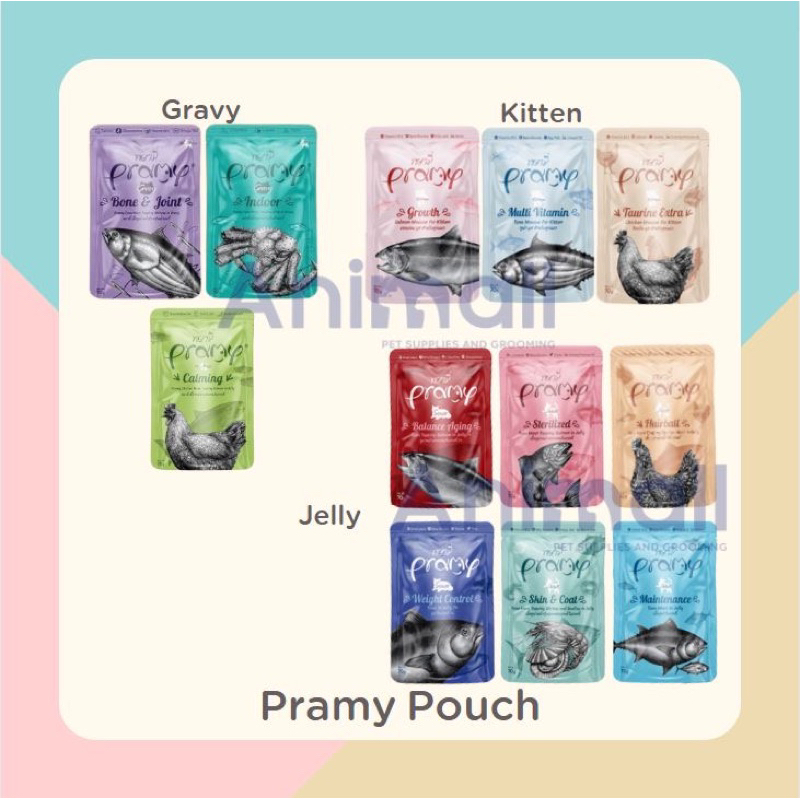 Pramy อาหารเปียกแมวพรามี่