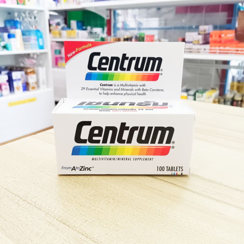 Centrum dietary supplement 100 เม็ด สูตรธรรมดา