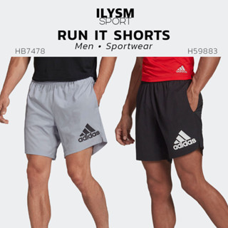 Adidas RUN IT SHORTS แท้100% (H59883,HB7478) กางเกงวิ่ง อาดิดาส ผู้ชาย ความยาว 5นิ้ว