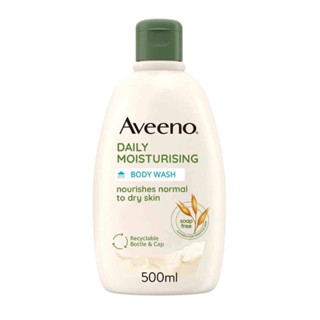 พร้อมส่ง แท้💯 Aveeno Moisturizing Cream for Dry and Sensitive Skin 500 ml , Aveeno Body Wash ผลิตปี 2023