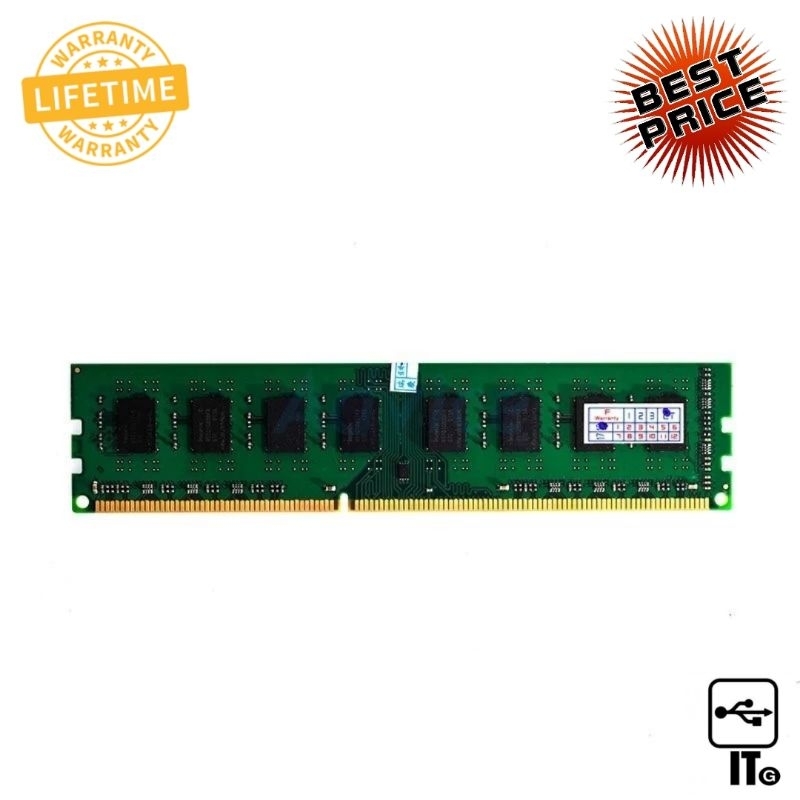 RAM DDR3(1333) 2GB HYNIX 16 CHIP ประกัน LT. แรม PC DDR3