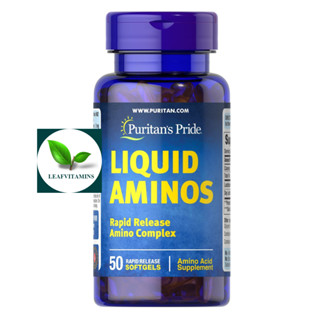 Puritan’s Pride Liquid Aminos / 50 Softgels