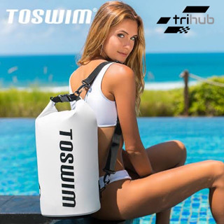 TOSWIM Multifunctional Waterproof Backpack Bucket Bag 15L กระเป๋าเป้กันน้ำ💯% แบบสะพายข้าง