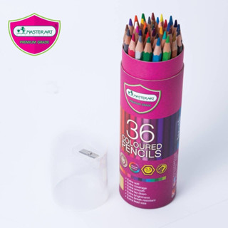 สีไม้ Master Art 36 สี (กระป๋อง)