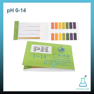 กระดาษลิตมัส ทดสอบความเป็นกรดด่าง วัดค่า pH 1-14 แผ่นวัดค่า ph