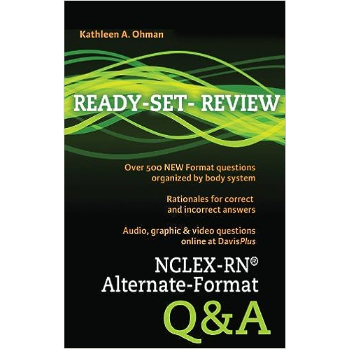 NCLEX-RN® Alternate-Format Q&A (Ready Set Review) (Spiral-Bound) ISBN:9780803625396