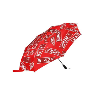 Supreme ShedRain Street Signs Umbrella (RED)