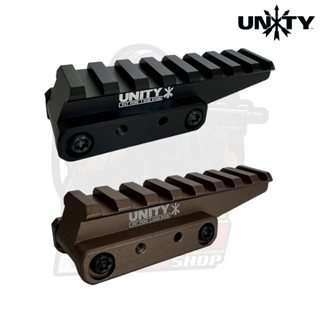 รางเสริม ยกดอท Unity FAST Optics Riser ขายกสูงติดดอท Eotech/ leopold เรดดอท หรือตัวซูม ที่ขาจับแบบ 20mm