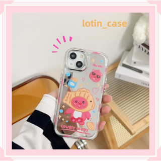 🎁ส่งของขวัญ🎁เคสไอโฟน สำหรับ 11 13 for iPhone Case 14 12 Pro Max การ์ตูน น่ารัก ตลก กันกระแทก ปกป้อง เคสโทรศัพท์