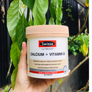 Swisse Ultiboost Calcium+Vitamin D แคลเซียม+วิตามินดี ขนาด 150 Tablets