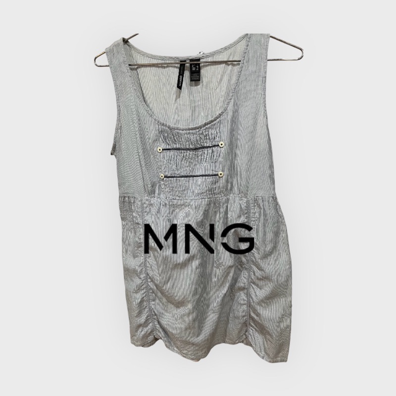 (ของแท้ 100%) เดรสยี่ห้อ MNGมือสอง