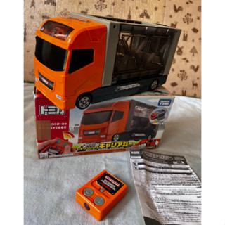 Tomica Remote Control Carrier Car  รถของเล่นพร้อมรีโมทบังคับ รถใหม่ กล่องไม่สวย