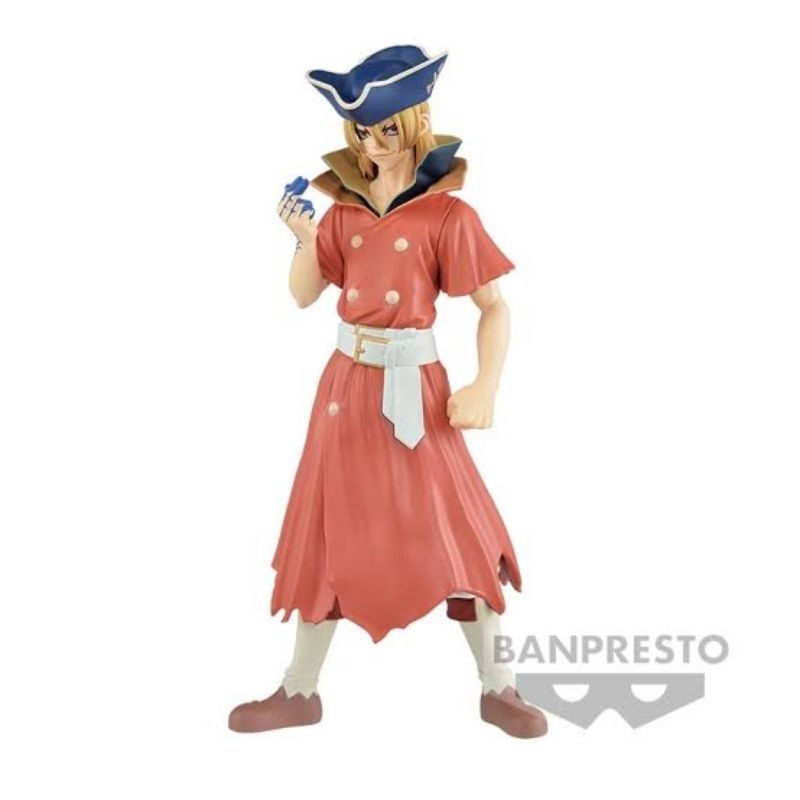 ของแท้💯% Banpresto - Dr. Stone Figure of Stone World Ryusui Nanami & Senku Ishigami A: Ryusui Nanami