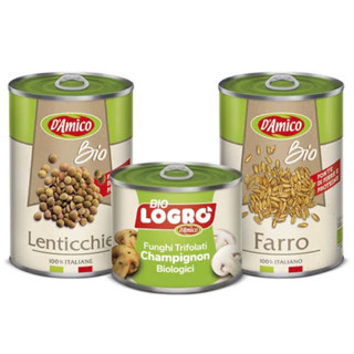 D’Amico bio lentil &amp; spelt 240g. ถั่ว2แบบ นำเข้าจากอิตาลี🇮🇹