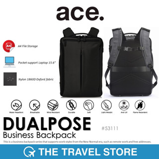 ace. DUALPOSE Business Backpack - Black 5311101