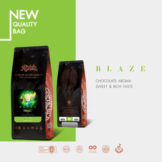 Blaze : Strong Hot Beautiful Iced: กาแฟราติก้า สูตร เบลซ ขนาด 250 / 500 กรัม