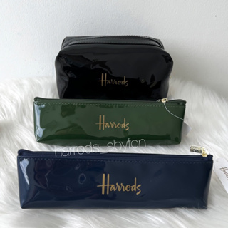 (ลดเพิ่ม10% ทักแชทเพื่อรับโค้ด) Harrods * พร้อมส่ง * Logo pencil case ของแท้ 100% จากอังกฤษ🇬🇧