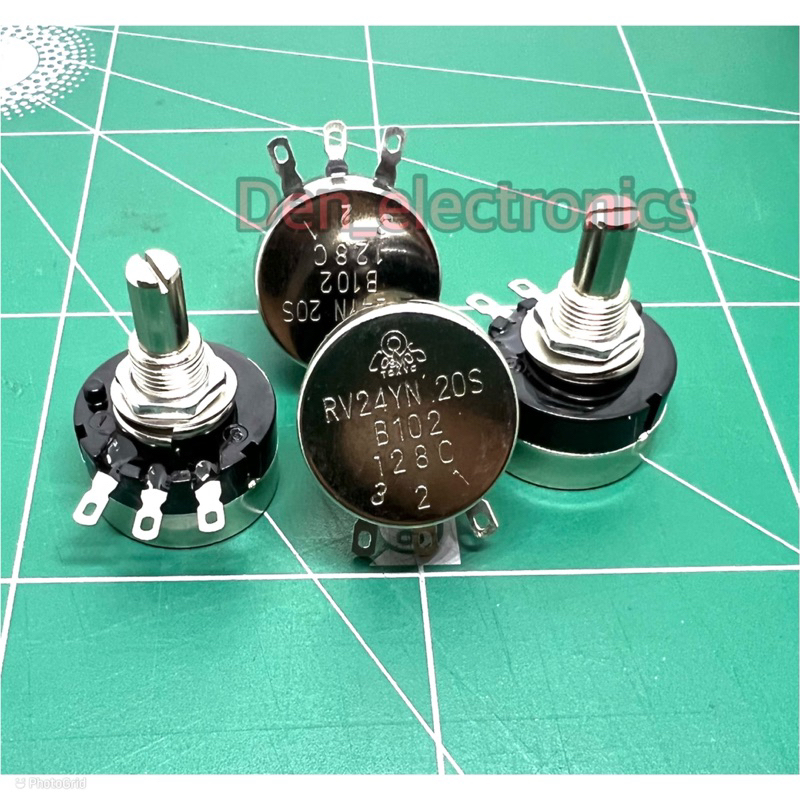 วอลลุ่ม รุ่น RV24YN100โอม. 200โอม 500โอม 1K 2K3K 5K 10K 20K 50K.100K 200K 250K.500K 1M 2M 3M