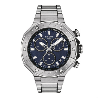 Tissot T-Race Chronograph ทิสโซต์ ที เรซ โครโนกราฟ สีน้ำเงิน เทา T1414171104100 นาฬิกาผู้ชาย