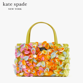 KATE SPADE NEW YORK SAM ICON BOUQUET EMBELLISHED SMALL TOTE KB129 กระเป๋าถือ