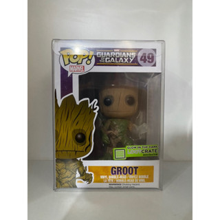 Funko Pop Groot Marvel The Guardians Of The Galaxy Glow In The Dark Exclusive 49