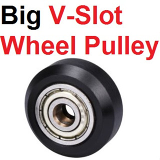 Openbuilds Plastic wheel POM Big wheel (with bearing) Bore 5 mm.