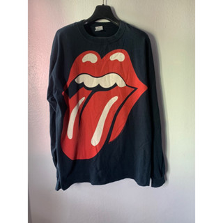 เสื้อแขนยาววง The Rolling Stones ลิขสิทธิ์แท้ (มือสอง)