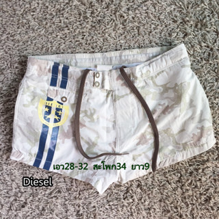 Diesel Boardshorts Swimming Surf กางเกงว่ายน้ำ size s เอว 28-32