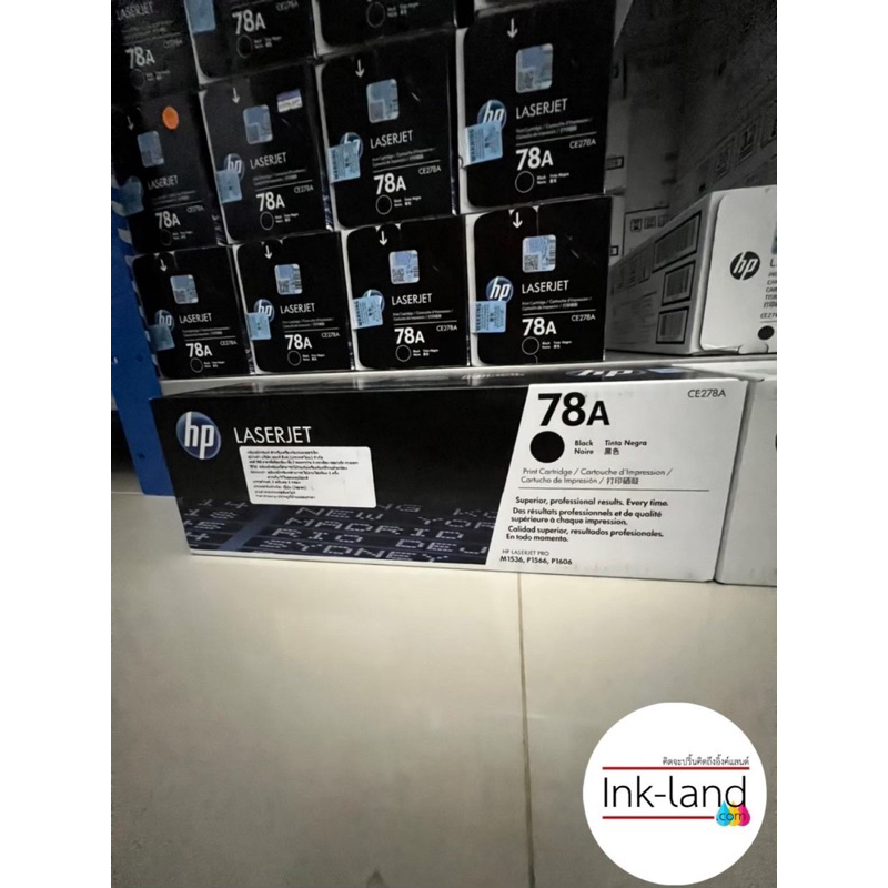 HP 78A CE278A Black ตลับหมึกโทนเนอร์ ของแท้