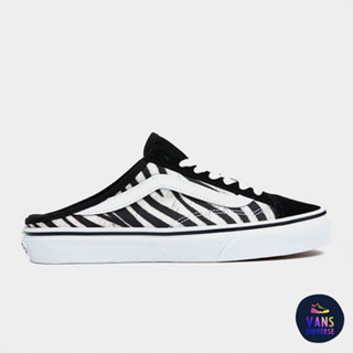 [ของแท้ ส่งฟรี จากไทย] VANS STYLE 36 MULE - ZEBRA