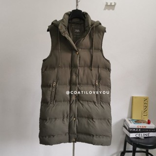 ZARA​ VEST​​ PUFFER JACKET