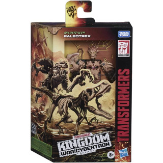 Transformers Toys Generations War for Cybertron: Kingdom Deluxe  Paleotrex Fossilizer Action Figure