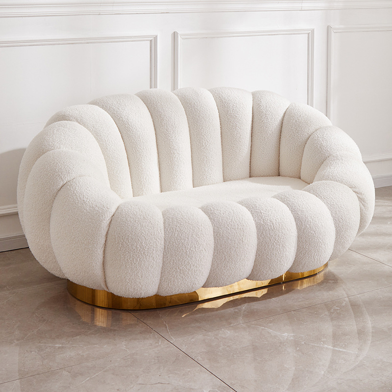 โซฟา ฟักทอง SF23-01 น่ารัก เกาหลี เฟอร์นิเจอร์แต่งคาเฟ่