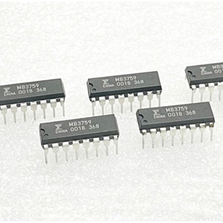 (แพ็ค1ตัว) MB3759 IC MB3759 ของแท้ใหม่ DIP พร้อมส่งในไทย