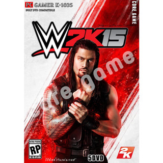 WWE 2K15 แผ่นและแฟลชไดร์ฟ  เกมส์ คอมพิวเตอร์  Pc และ โน๊ตบุ๊ค