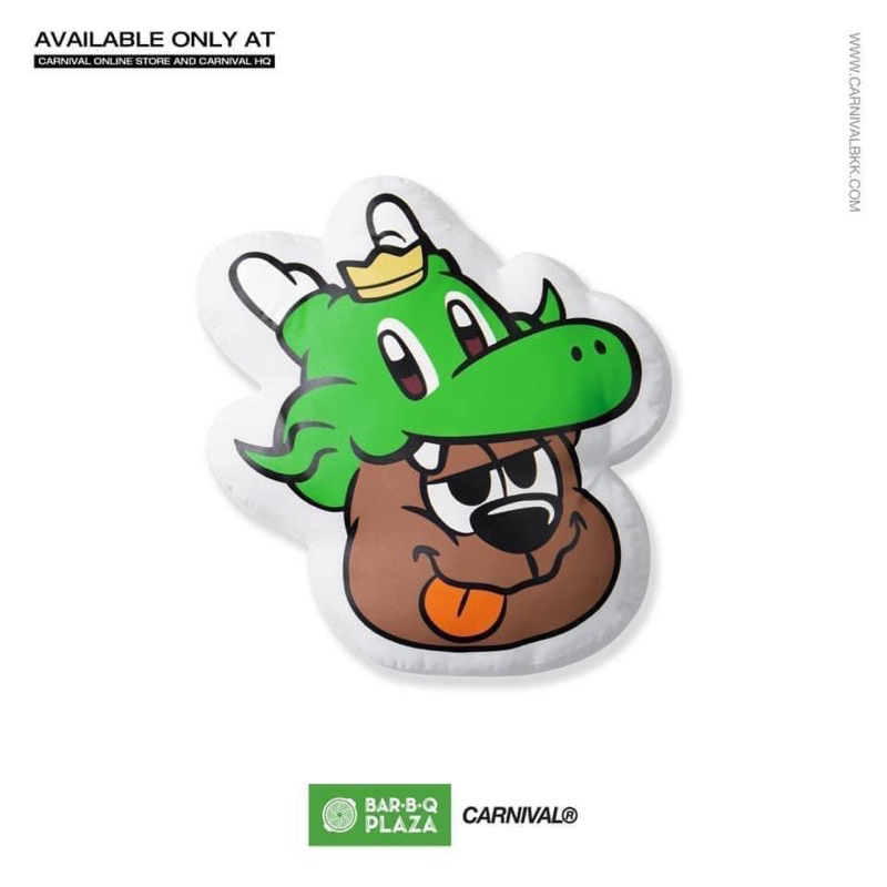 CARNIVAL X BAR B Q PLAZA BERNIE & GON CUSHION MULTICOLOR