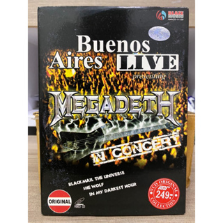 DVD คอนเสิร์ต MEGADETH in CONCERT BUENOS AIRES