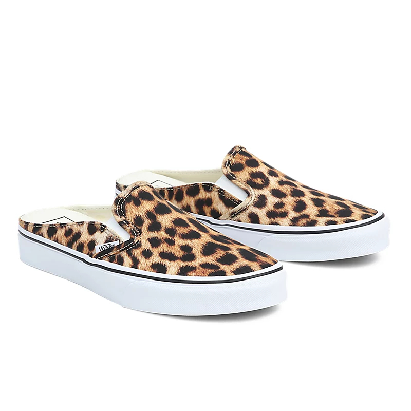 VANS CLASSIC SLIP-ON MULE - LEOPARD รองเท้า ผ้าใบ VANS ชาย หญิง