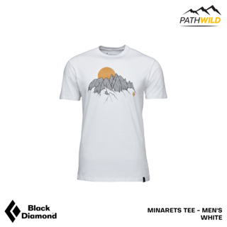 เสื้อยืด BLACK DIAMOND MINARETS TEE - MEN’S สี WHITE ที่มีความยืดหยุ่น สวมใส่ได้สบาย