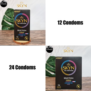 [SKYN] Feel Everything, Selection Condoms Original, Excitation, Elite &amp; Elite Extra Lube ถุงยางอนามัย 53 mm เชต 4 แบบ