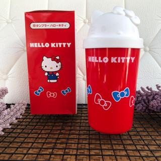 แก้วพลาสติก SANRIO ลาย Hello Kitty มือสอง