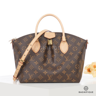 LOUIS VUITTON BOETIE PM BROWN MONOGRAM EBENE CANVAS GHW MICROCHIP