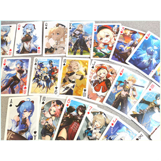 ✨พร้อมส่ง✨Genshin impact 原神 เก็นชินอิมแพกต์ เล่นไพ่ คอลเลกชัน table game เกมส์สำหรับครอบครัว