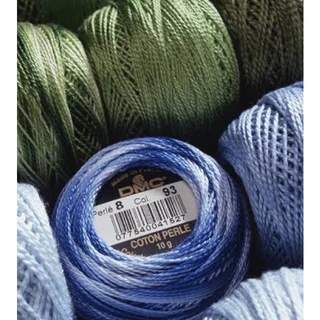 DMC รหัสสี 208 -761 Pearl cotton ไหม เบอร์ 8 made in france